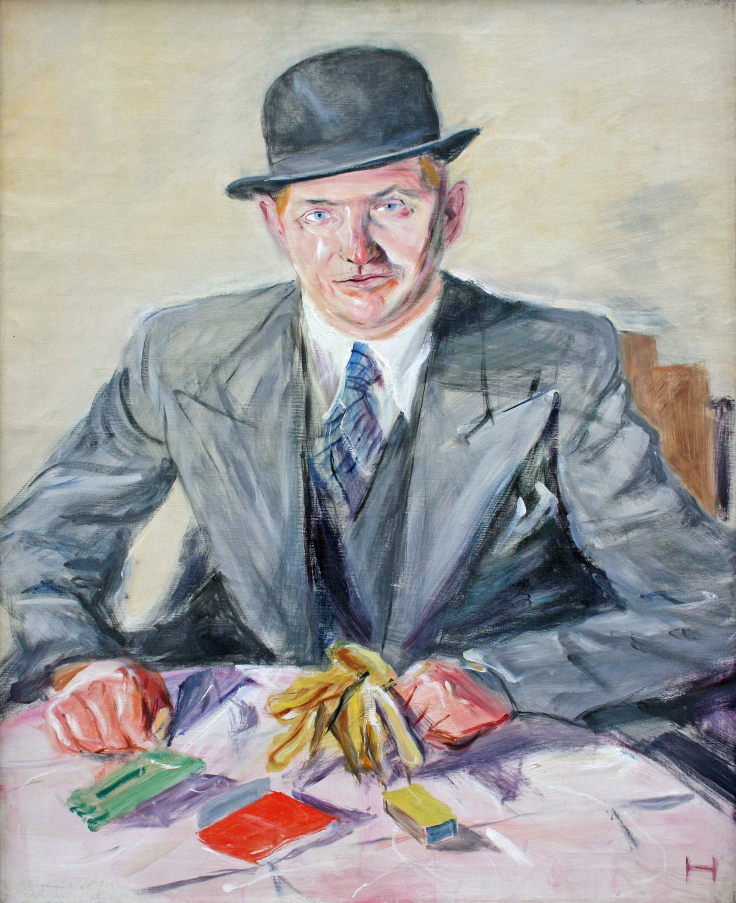 Bildnis eines Leipziger Kunsthändlers