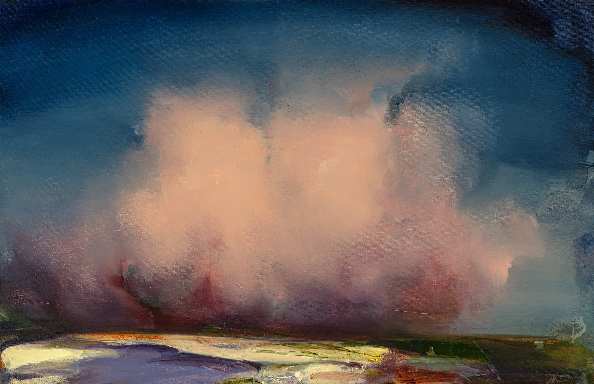 Rote Wolke