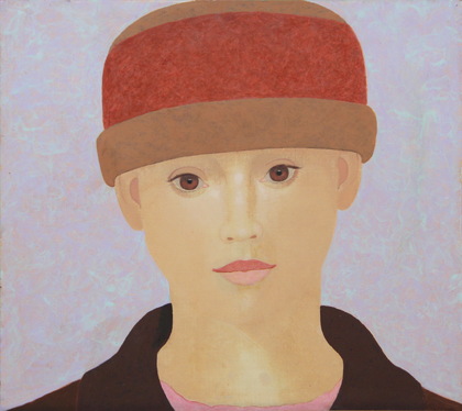 Heinz Rabbow: Frau mit brauen Augen, 2025