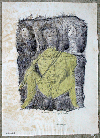 Gerhard Altenbourg: Von Erinnerung zu Erinnerung, ach Servilia, 1967