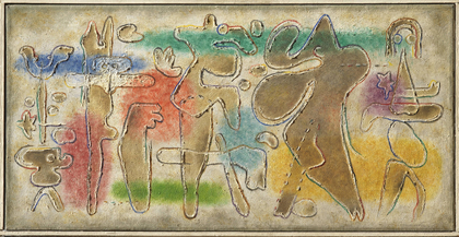 Willi Baumeister: Jacques Callot gewidmet, 1941