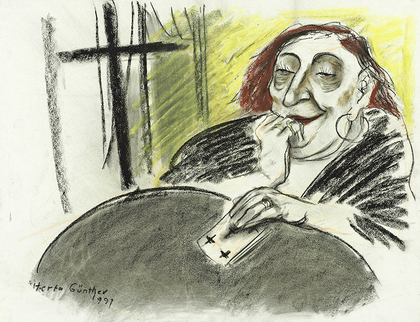 Herta Günther: Kartenlegerin, 1991
