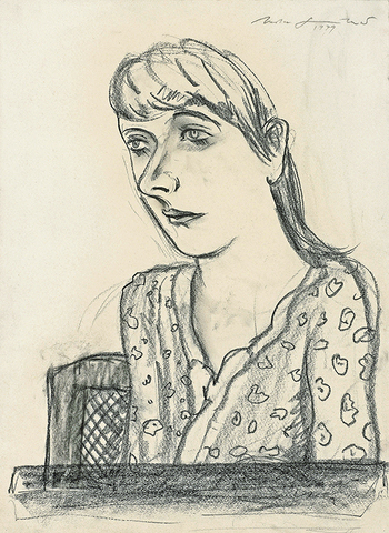 Herta Günther: Junges Mädchen, 1979