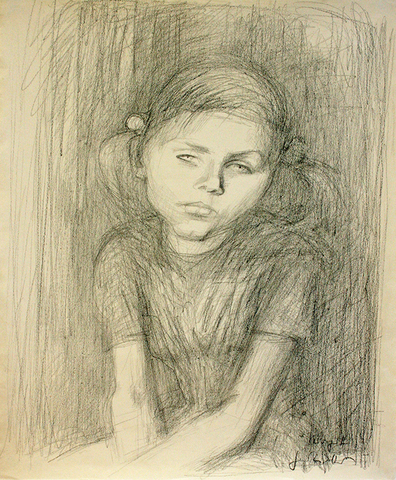 Gerhard Kettner: Birgit, um 1982