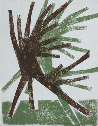 Hermann Glöckner: o.T. (Blatt der Mappe "Ergebnisse II"), 1968/1972