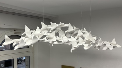 Eberhard Freudenreich: Sulle ali del vento (1), 2020