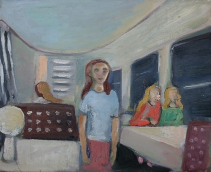Ralf Kerbach: Nachtzug III, 2005