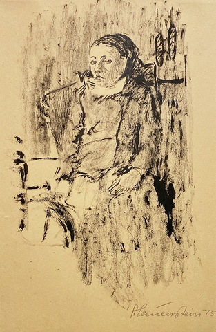 Paula Lauenstein: Wendisches Mädchen, 1915