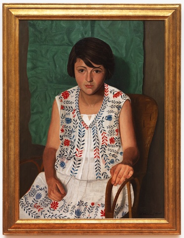Willi Müller-Hufschmid: Bildnis der Nichte, 1926