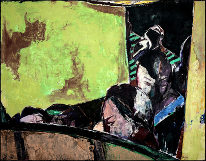 Stefan Plenkers: Treppenbild, 1986