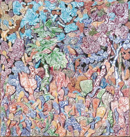 Bodo Rott: Großer Hortus (Hortus Convulsus 3), 2016
