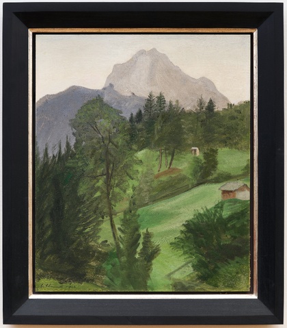 Leonhard Schmidt: Oberbayrische Lsndschaft, 1926