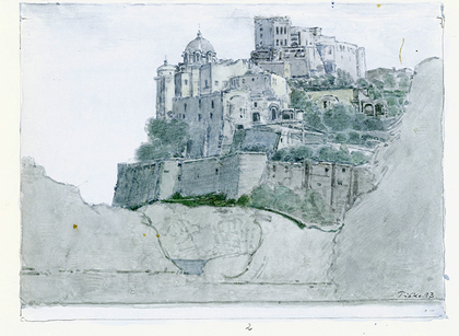 Werner Tübke: Kastell auf Ischia, 1993