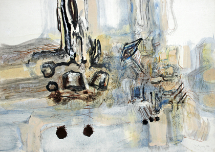 Conrad Westpfahl: o. T., VIII 1968