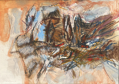 Conrad Westpfahl: Rom, Villa Massimo III, 1961
