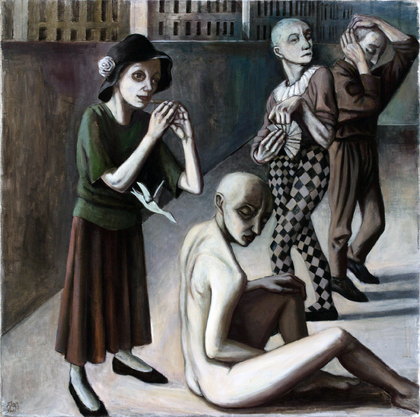Doris Ziegler: Holzvogel, 1990