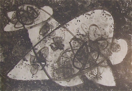 Hermann Glöckner: Ohne Titel (Fo 106/3), 1958