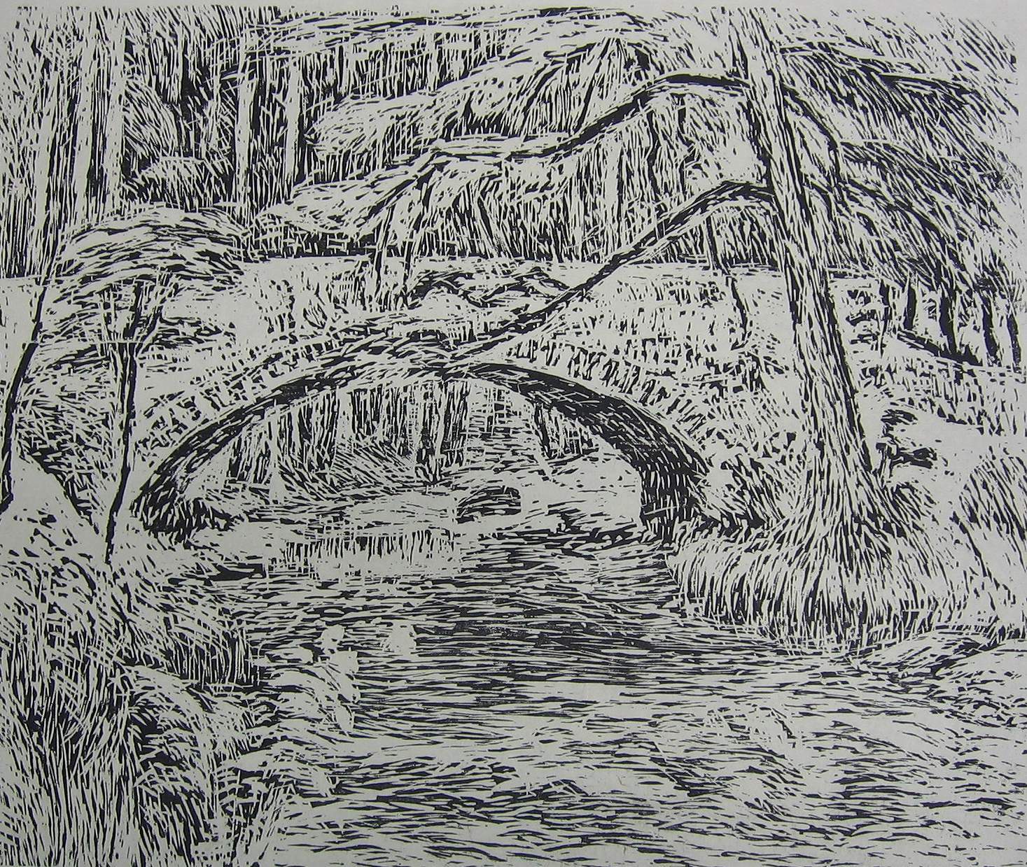 Brücke in der Dresdner Heide