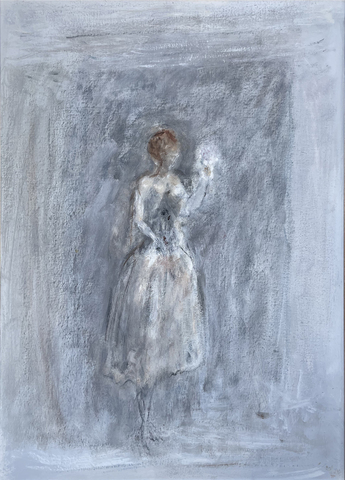 Eugen Batz: Junge Frau, 1980