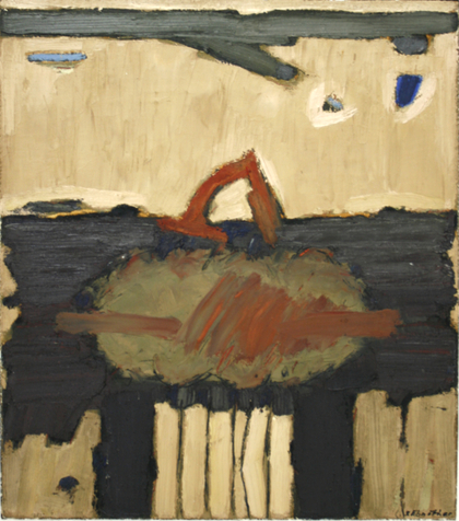 Josef Ebnöther: Landschaftstisch III, 1992