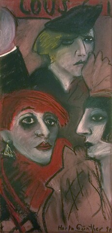 Herta Günther: Drei Frauen, 1991