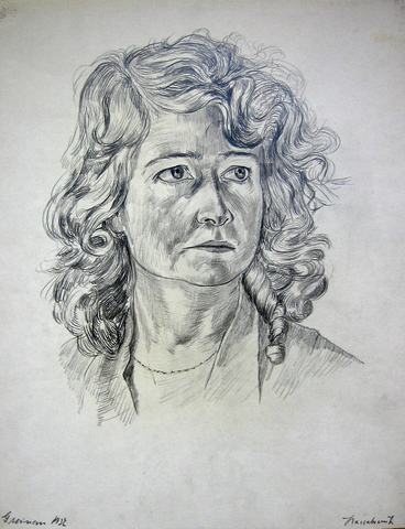 Bildnis Charlotte Hassebrauk 1932