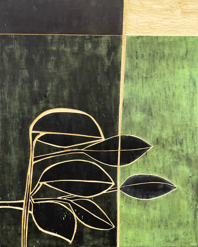 Martina Geist: Blätter II, 2015/2021