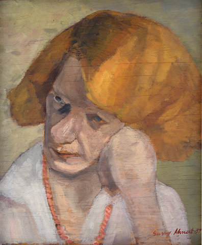 Gussy Hippold-Ahnert: Rothaarige, 1931