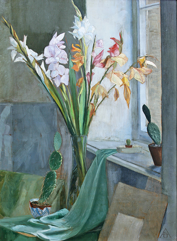 Gussy Hippold-Ahnert: Atelierecke, 1927