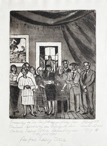 Hans Körnig: Ausstellungseröffnung in Ravensburg 1988: Hans Körnig, 1988