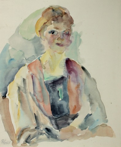 Paula Lauenstein: Junge Frau, 1920