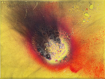 Otto Piene: Kochen mit Farbe, 1996