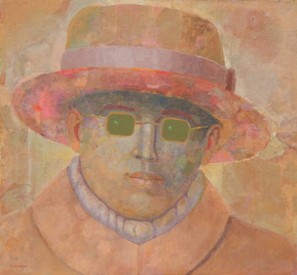 Heinz Rabbow: Mann mit Sonnenbrille, 2025