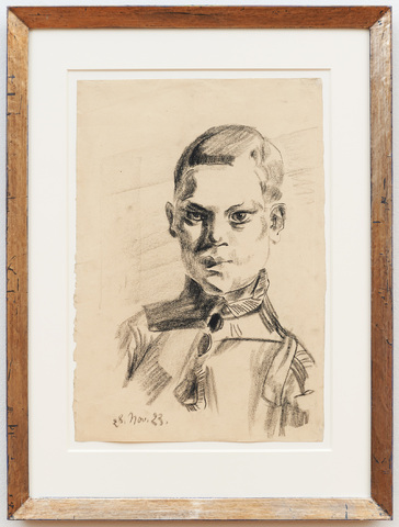 Alice Sommer: Bildnis eines Jungen - 28. Nov. 1923, 