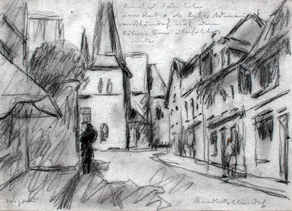 Albert Wigand: Niederdollendorf (WVZ B-1936/14), 1936